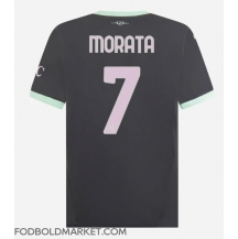 AC Milan Alvaro Morata #7 Tredjetrøje 2024-25 Kortærmet