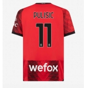 AC Milan Christian Pulisic #11 Hjemmebanetrøje 2023-24 Kortærmet