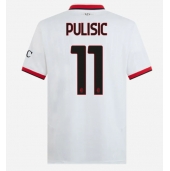 AC Milan Christian Pulisic #11 Udebanetrøje 2024-25 Kortærmet