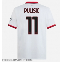 AC Milan Christian Pulisic #11 Udebanetrøje 2024-25 Kortærmet