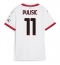 AC Milan Christian Pulisic #11 Udebanetrøje Dame 2024-25 Kortærmet