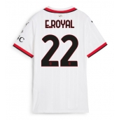 AC Milan Emerson Royal #22 Udebanetrøje Dame 2024-25 Kortærmet