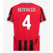 AC Milan Ismael Bennacer #4 Hjemmebanetrøje 2024-25 Kortærmet