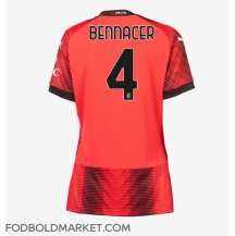 AC Milan Ismael Bennacer #4 Hjemmebanetrøje Dame 2023-24 Kortærmet