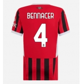 AC Milan Ismael Bennacer #4 Hjemmebanetrøje Dame 2024-25 Kortærmet