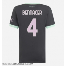 AC Milan Ismael Bennacer #4 Tredjetrøje Dame 2024-25 Kortærmet