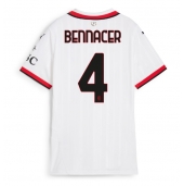 AC Milan Ismael Bennacer #4 Udebanetrøje Dame 2024-25 Kortærmet