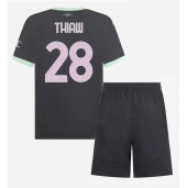 AC Milan Malick Thiaw #28 Tredjetrøje Børn 2024-25 Kortærmet (+ Korte bukser)