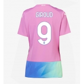 AC Milan Olivier Giroud #9 Tredjetrøje Dame 2023-24 Kortærmet