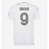 AC Milan Olivier Giroud #9 Udebanetrøje Dame 2023-24 Kortærmet