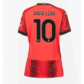 AC Milan Rafael Leao #10 Hjemmebanetrøje Dame 2023-24 Kortærmet