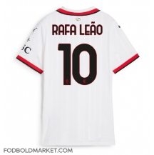 AC Milan Rafael Leao #10 Udebanetrøje Dame 2024-25 Kortærmet