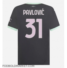 AC Milan Strahinja Pavlovic #31 Tredjetrøje 2024-25 Kortærmet