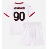 AC Milan Tammy Abraham #90 Udebanetrøje Børn 2024-25 Kortærmet (+ Korte bukser)