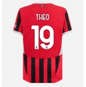 AC Milan Theo Hernandez #19 Hjemmebanetrøje 2024-25 Kortærmet