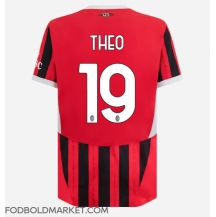 AC Milan Theo Hernandez #19 Hjemmebanetrøje 2024-25 Kortærmet