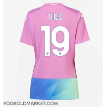 AC Milan Theo Hernandez #19 Tredjetrøje Dame 2023-24 Kortærmet