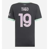 AC Milan Theo Hernandez #19 Tredjetrøje Dame 2024-25 Kortærmet