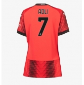 AC Milan Yacine Adli #7 Hjemmebanetrøje Dame 2023-24 Kortærmet