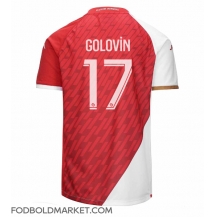 AS Monaco Aleksandr Golovin #17 Hjemmebanetrøje 2023-24 Kortærmet