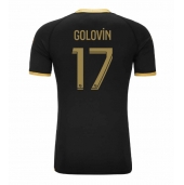 AS Monaco Aleksandr Golovin #17 Udebanetrøje 2023-24 Kortærmet