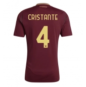 AS Roma Bryan Cristante #4 Hjemmebanetrøje 2024-25 Kortærmet