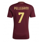 AS Roma Lorenzo Pellegrini #7 Hjemmebanetrøje 2024-25 Kortærmet