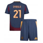 AS Roma Paulo Dybala #21 Tredjetrøje Børn 2024-25 Kortærmet (+ Korte bukser)