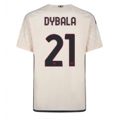 AS Roma Paulo Dybala #21 Udebanetrøje 2023-24 Kortærmet