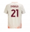 AS Roma Paulo Dybala #21 Udebanetrøje 2024-25 Kortærmet