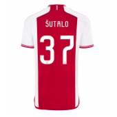 Ajax Josip Sutalo #37 Hjemmebanetrøje 2023-24 Kortærmet