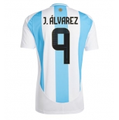 Argentina Julian Alvarez #9 Hjemmebanetrøje Copa America 2024 Kortærmet