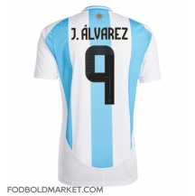 Argentina Julian Alvarez #9 Hjemmebanetrøje Copa America 2024 Kortærmet