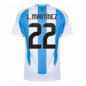 Argentina Lautaro Martinez #22 Hjemmebanetrøje Copa America 2024 Kortærmet