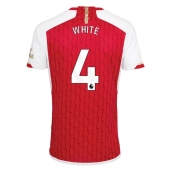 Arsenal Ben White #4 Hjemmebanetrøje 2023-24 Kortærmet