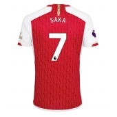 Arsenal Bukayo Saka #7 Hjemmebanetrøje 2023-24 Kortærmet