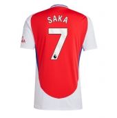 Arsenal Bukayo Saka #7 Hjemmebanetrøje 2024-25 Kortærmet