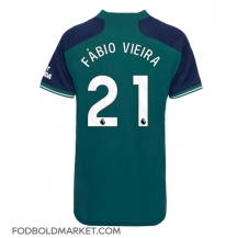 Arsenal Fabio Vieira #21 Tredjetrøje Dame 2023-24 Kortærmet