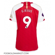 Arsenal Gabriel Jesus #9 Hjemmebanetrøje Dame 2023-24 Kortærmet