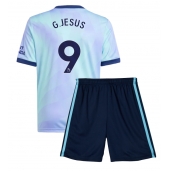 Arsenal Gabriel Jesus #9 Tredjetrøje Børn 2024-25 Kortærmet (+ Korte bukser)