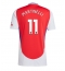 Arsenal Gabriel Martinelli #11 Hjemmebanetrøje 2024-25 Kortærmet