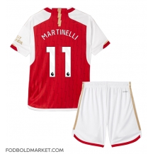 Arsenal Gabriel Martinelli #11 Hjemmebanetrøje Børn 2023-24 Kortærmet (+ Korte bukser)