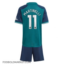 Arsenal Gabriel Martinelli #11 Tredjetrøje Børn 2023-24 Kortærmet (+ Korte bukser)