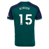 Arsenal Jakub Kiwior #15 Tredjetrøje 2023-24 Kortærmet