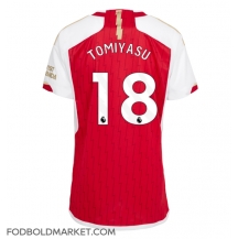 Arsenal Takehiro Tomiyasu #18 Hjemmebanetrøje Dame 2023-24 Kortærmet