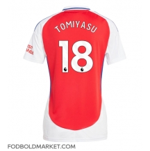 Arsenal Takehiro Tomiyasu #18 Hjemmebanetrøje Dame 2024-25 Kortærmet