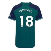 Arsenal Takehiro Tomiyasu #18 Tredjetrøje Dame 2023-24 Kortærmet