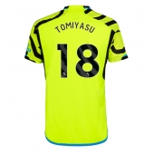 Arsenal Takehiro Tomiyasu #18 Udebanetrøje 2023-24 Kortærmet