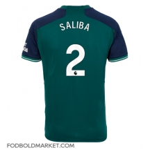 Arsenal William Saliba #2 Tredjetrøje 2023-24 Kortærmet