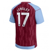 Aston Villa Clement Lenglet #17 Hjemmebanetrøje 2023-24 Kortærmet